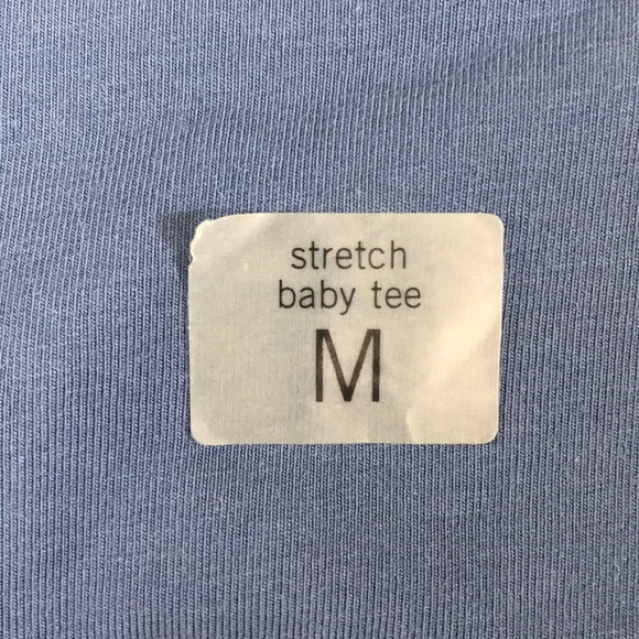 NWT Vintage Banana Republic Stretch Baby Tee - Picture 5 of 5